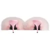 Sandales Boudoir 70 mm « Pink Feathers » 787447W0WMQ5000