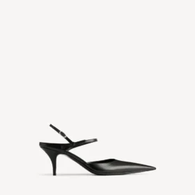 Sandales à bride arrière « Avenue Bow » pour femme, noir/argent