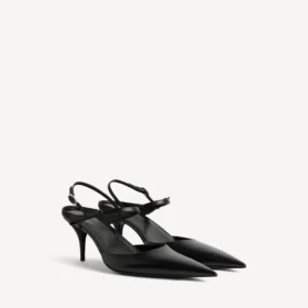 Sandales à bride arrière « Avenue Bow » pour femme, noir/argent