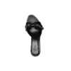 Sandales Cagole 50 mm « Black Arena Lambskin » 694350WAD4E1081