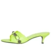 Sandales Cagole « Green » 694350WAD4E7381