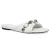 Sandales Cagole « White Arena Lambskin » 694342WAD4E9081