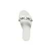 Sandales Cagole « White Arena Lambskin » 694342WAD4E9081