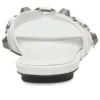 Sandales Cagole « White Arena Lambskin » 694342WAD4E9081