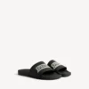 Sandales de piscine pour homme, noir/blanc Sandales de piscine pour homme, noir/blanc