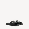 Sandales de piscine pour homme, noir/blanc Sandales de piscine pour homme, noir/blanc