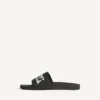 Sandales de piscine pour homme, noir/blanc Sandales de piscine pour homme, noir/blanc