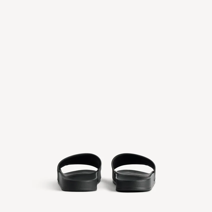 Sandales de piscine pour homme, noir/blanc Sandales de piscine pour homme, noir/blanc
