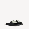 Sandales de piscine pour homme, noir/jaune Sandales de piscine pour homme, noir/jaune