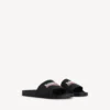 Sandales de piscine pour homme, noires Sandales de piscine pour homme, noires