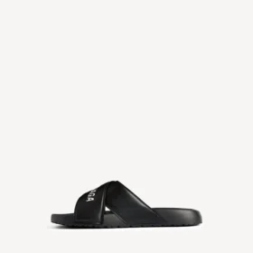 Sandales de piscine sportives pour homme, noir/blanc