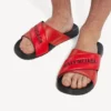 Sandales de piscine sportives pour homme, noir/rouge Sandales de piscine sportives pour homme, noir/rouge