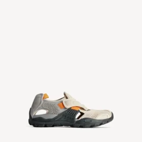 Sandales de randonnée pour homme, gris/beige/orange/noir