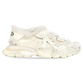 Sandales de sport « Fausse fourrure blanche » 668560W3CQ39700