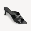 Sandales de ville pour femme, noires Sandales de ville pour femme, noires