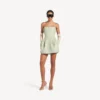 Sandales Duchesse pour femme, couleur nude