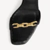 Sandales Duchesse pour femme, noires Sandales Duchesse pour femme, noires