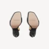 Sandales Duchesse pour femme, noires Sandales Duchesse pour femme, noires