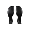 Sandales Duty Free 60 mm « Black Shiny Soft Sheepskin » 787303WBCW01000