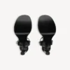 Sandales Fargo pour femme, noires Sandales Fargo pour femme, noires