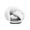 Sandales plates drapées « Blanc » 636576WA2M09002