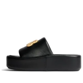 Sandales Rise « Cuir d&rsquo;agneau nappa noir brillant » 788494WB7E11080