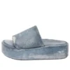Sandales Rise « Cuir imprimé Denim » 656960WBMA14000