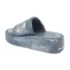 Sandales Rise « Cuir imprimé Denim » 656960WBMA14000
