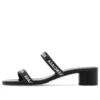 Sandales rondes 40 mm « Noir » 695000WCAE11090