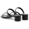 Sandales rondes 40 mm « Noir » 695000WCAE11090