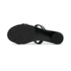 Sandales rondes 40 mm « Noir » 695000WCAE11090