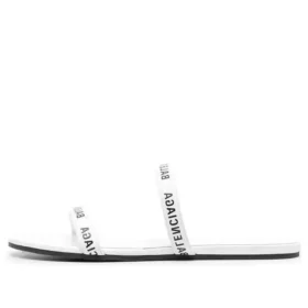 Sandales rondes « Blanc Noir » 694999WCAE19010