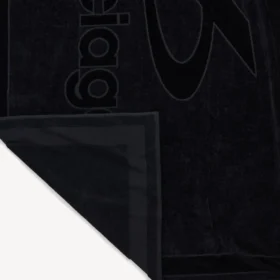 Serviette techwear pour homme, noire