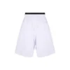 Short de bain en jersey technique à mailles « Blanc » 6983174C0B49000