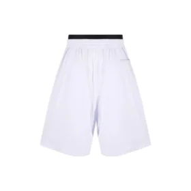 Short de bain en jersey technique à mailles « Blanc » 6983174C0B49000