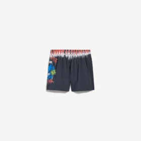 Short de bain pour homme « Extreme Tie Dye » en noir