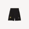 Short de football ample pour homme, noir Short de football ample pour homme, noir
