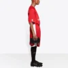 Short de football Sporty B « Rouge » 641609TJV056540
