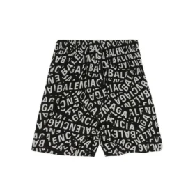 Short de pyjama Logo Strips « Noir » 719975TML211269