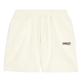 Short de survêtement de Political Campaign « Beige » 676137TKVI98962