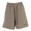 Short de survêtement en coton « Gris foncé » 674591TMVF57761