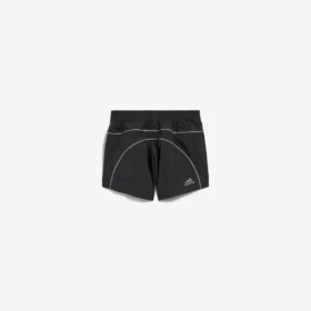 Short de survêtement technique pour femme, noir