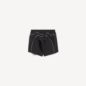 Short de survêtement technique pour femme, noir