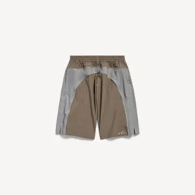 Short de survêtement technique pour homme, gris