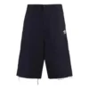 Short en Denim ample Balenciaga x adidas « Navy » 725587TNP048065