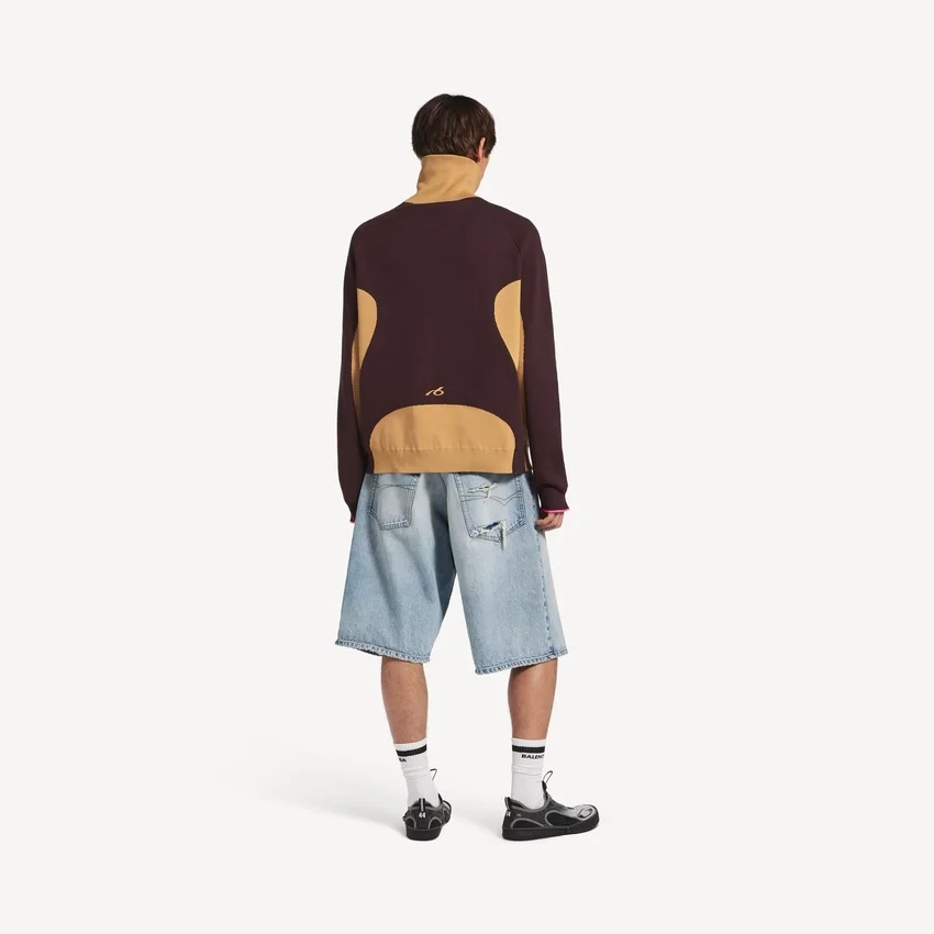 Short en denim « stay press » pour homme, bleu clair délavé Short en denim « stay press » pour homme, bleu clair délavé