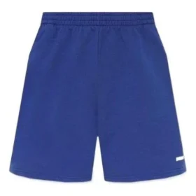 Short à imprimé logo « Indigo Dirty White » 676137TNVB64388