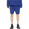 Short à imprimé logo « Indigo Dirty White » 676137TNVB64388