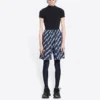 Short à motifs griffonnés « Indigo » 672410TLLJ48502