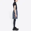 Short à motifs griffonnés « Indigo » 672410TLLJ48502